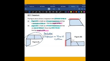 PSLE Math 2023   Area & Perimeter of Trapezium   1