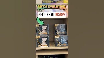They Actually Had Mega Evolution ETBs for MSRP… WHAT?!#shorts#megaevolution#pokemontcg2025