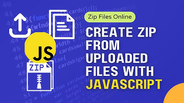 Zip Files JavaScript | Create Zip From Uploaded Files With JavaScript JSZip