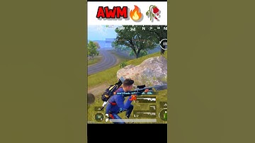 Bgmi Awm Sniper Attitude 🔥| pubg attitude  whatsapp status | attitude status | #shorts #pubgmobile