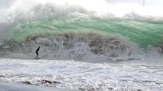 Scoring MASSIVE swell in Maui !!! PSYCHO Shorebreak with Clay Marzo !!! XXL !!!