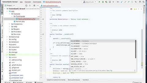 Making Laravel Artisan Commands