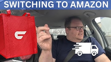 Amazon Flex & DoorDash 5 hour Shift | Make money delivering food FULL TIME