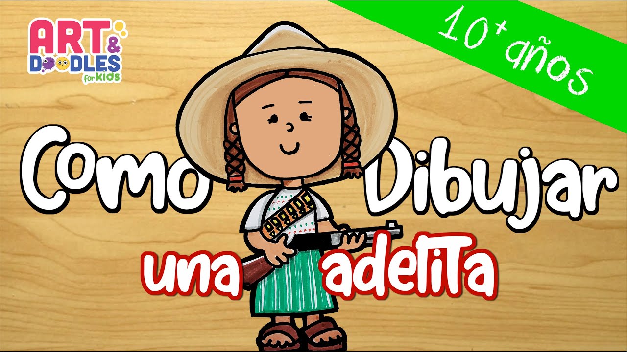 Revolución mexicana para niños - como dibujar una ADELITA - thptnganamst.edu.vn