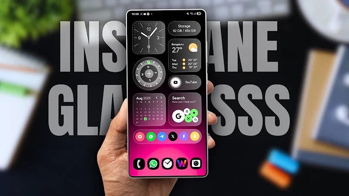 The Android Makeover You've Been Waiting For (Glass Widgets)!