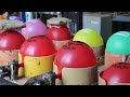 Follow me to our factory to see how latex balloons are produced and printed