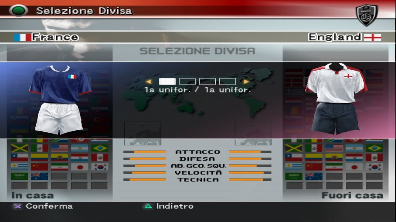 PES4 | FRANCE - ENGLAND