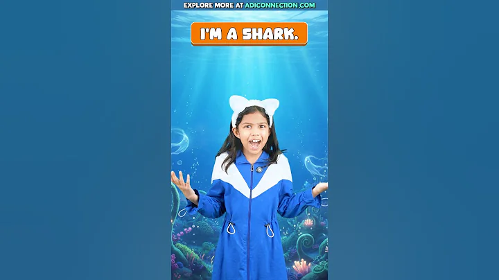 Guess What I Am ? 🐬 Sea Animal Names in English | Adi Connection AC #shorts