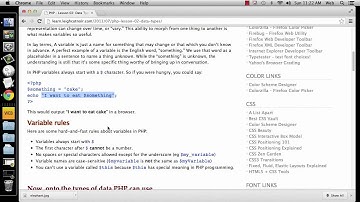 Data Type Overview Part 1 - Intro to Variables