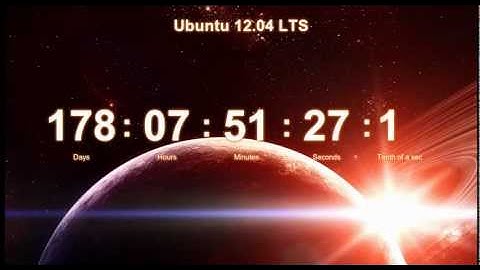 Ubuntu 12.04 Precise Pangolin Countdown