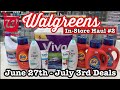 Walgreens Couponing | In-Store Haul #2 | June 27th - July 3rd