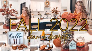FALL CLEAN AND DECORATE WITH ME 2022 \/ FALL DECOR 2022 \/ FALL DECORATE WITH ME