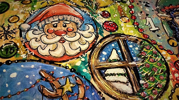 ❤ Days 13 -14 -15 -16 of #artsyadventcalendar 2016