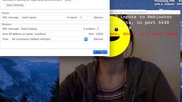 Wekinator Walkthrough test