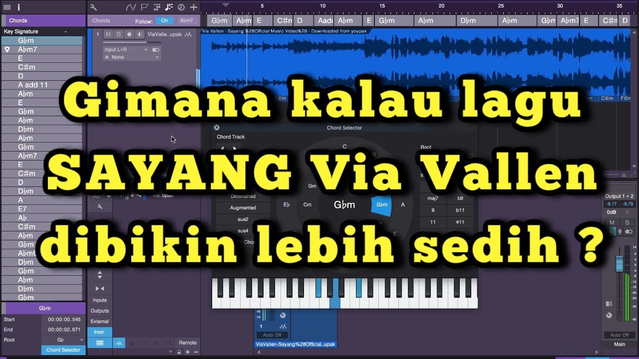 Chord Lagu Sayang Via Vallen