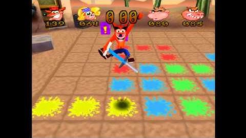 Crash Bash - El Pogo Loco - Platinum Relic