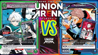 Toshiro Hitsuga/Kenpachi Zaraki (Bleach) vs Yuji Itadori/Sukuna (Jujutsu Kaisen) - Union Arena