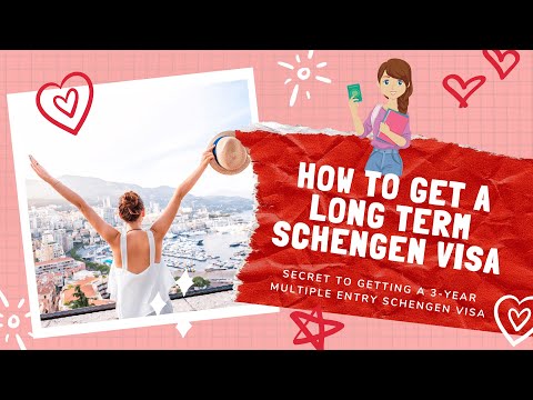 Video: How To Get A Schengen Visa For A Year