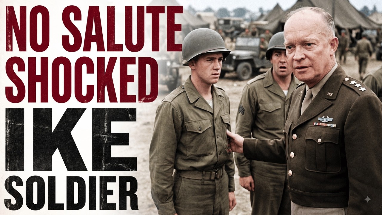 Eisenhower Found a Soldier Who Didn’t Salute Him — Then He Did Something Unexpected