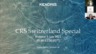 CRS in Switzerland - Webinar