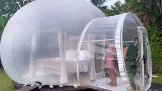 Nyobain Nginep di Bubble Hotel di Ubud!! Keren bgt Viewnya