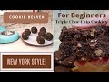 Delicious Triple Chocolate Chip Cookies | New York Style | Tutorial for Beginners