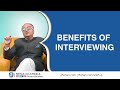 Benefits of Interviewing | Interview Training Course by Rehan Allahwala