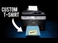 How To Print T Shirts Using A Home Printer and Transfer Paper