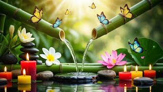 Butterfly Zen – Tranquil Spa Music with Bamboo Water and Candlelight #relax #relaxing