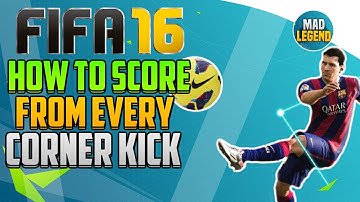 HOW TO SCORE EVERY CORNER IN FIFA 16!!