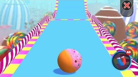 Candy Ball Run Gameplay Walkthroungh Android IOS Level 53