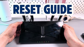 How to Factory Reset Your TP-Link Archer AX53 Router | Step-by-Step Guide
