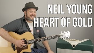 Vignette de la vidéo "How to Play "Heart of Gold" on Guitar by Neil Young - Easy Acoustic Songs"