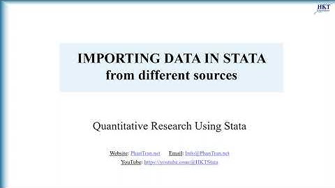 Importing data (excel, text) in Stata