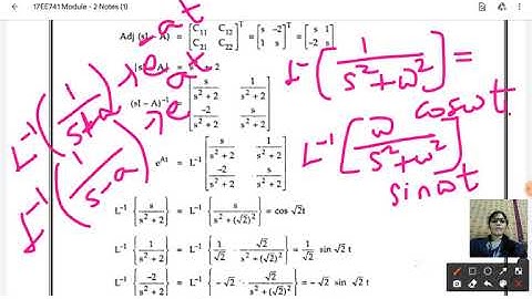 Lecture Video12_17EE741_Module-2_Power Series Method & Similarity Transformation Method_Ramya K