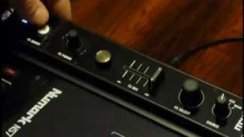 Numark NSFX & NS7FX: Effects Overview