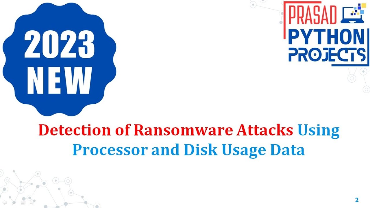 Detection of Ransomware Attacks Using Processor and Disk Usage Data ...