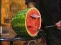 Ricky jay penetrates a watermelon