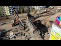 10 октября 2021 г./ строительство эстакады на улице Ново-Садовая / Октябрьский район / город Самара
