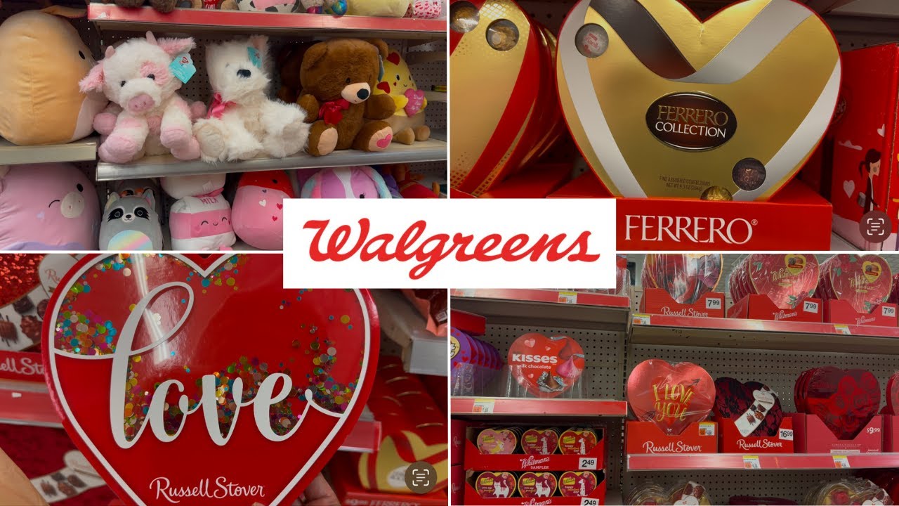 Walgreens Valentine's Day Finds! 🛍️💝🍫🎀 YouTube