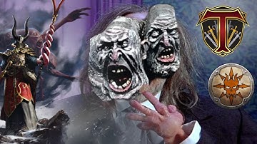 Sayl, Dreadmaw & THE CURSED ETIN RISE | Norsca vs Beastmen!