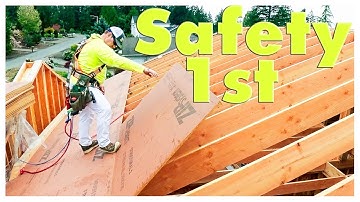 Sheathing the Roof with Zip System | Roofing Techniques and Tips project 120 part 16