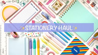 ASMR STATIONERY HAUL from Paperchase! | ft. stationery advent calendar and what I got for Christmas!