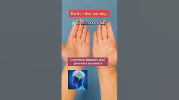 Simple Hands exercise Improves memory and prevents dementi. #brainhealth #handexercise #exercise