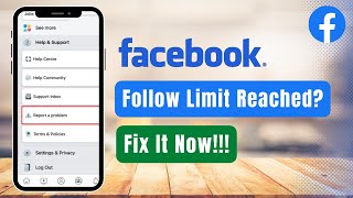 How to Fix Follow Limit Reached on Facebook ! screenshot 5
