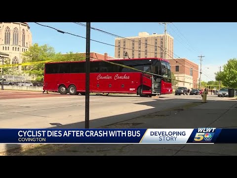 Police: Man dies after being struck by charter bus in Covington