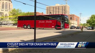 Police: Man dies after being struck by charter bus in Covington