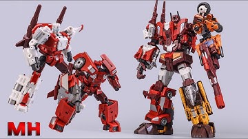 Craftsman Toys DJS-02D Tacticlord Jette & DJS-02E Tacticlord Caro Set of 2 transformation.