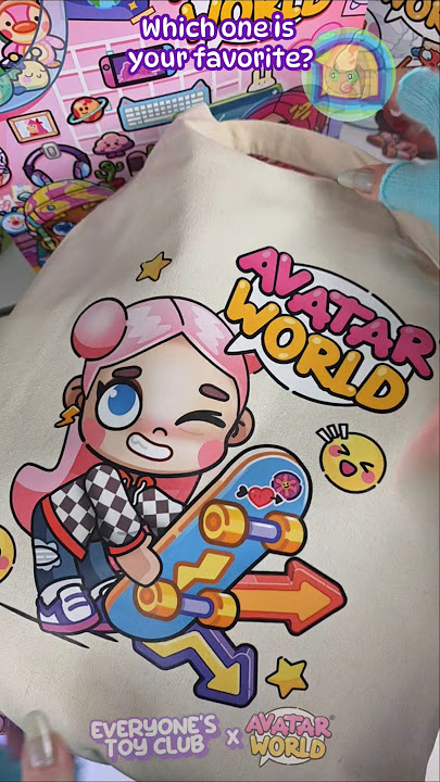 What's in my Avatar World Bag?💚💜🩵  #avatarworld