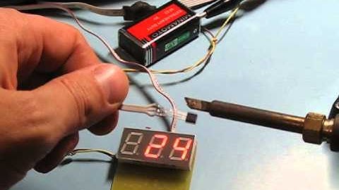 термодатчик DS18B20 и ATmega8 +динамическая индикация